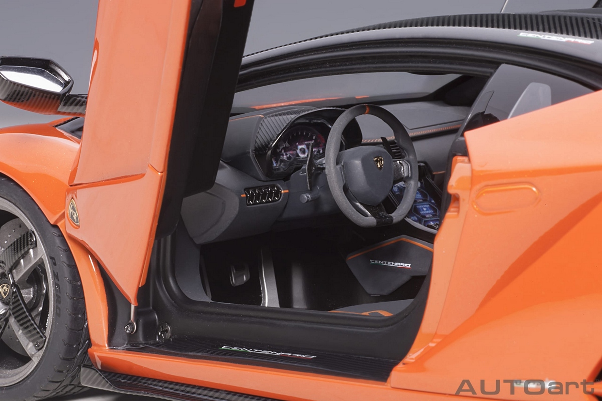 Lamborghini Centenário 1:18 Autoart Laranja - 20 anos! Loja on