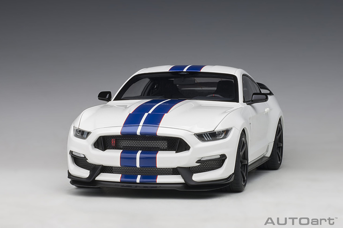 AUTOart 1/18 Ford Shelby GT-350R ホワイト Ford Mustang Shelby GT350R 1:18 Autoart Branco - 20 anos! Loja on