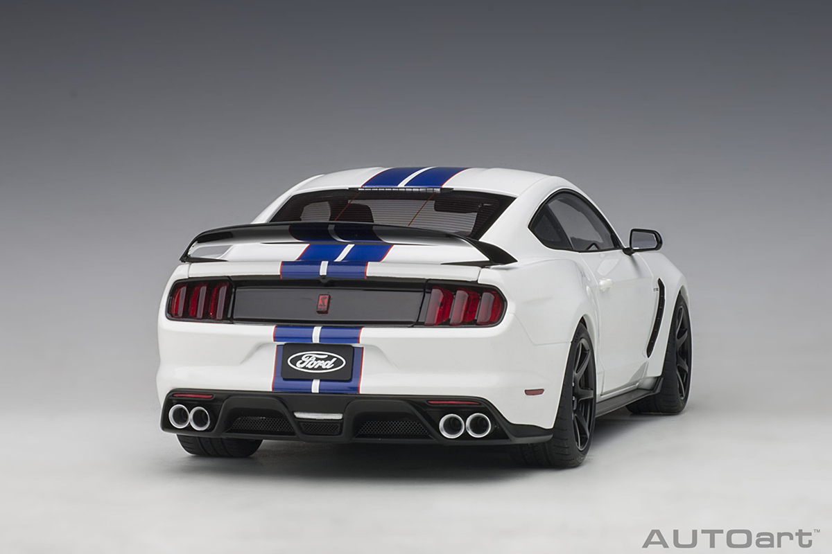Ford Mustang Shelby GT350R 1:18 Autoart Branco - 20 anos! Loja on