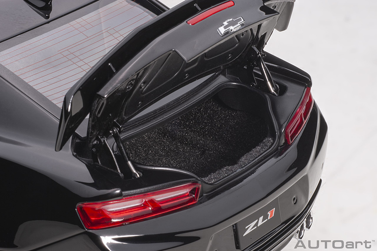 Chevrolet Camaro ZL1 2017 1:18 Autoart Preto - 19 anos! Loja on