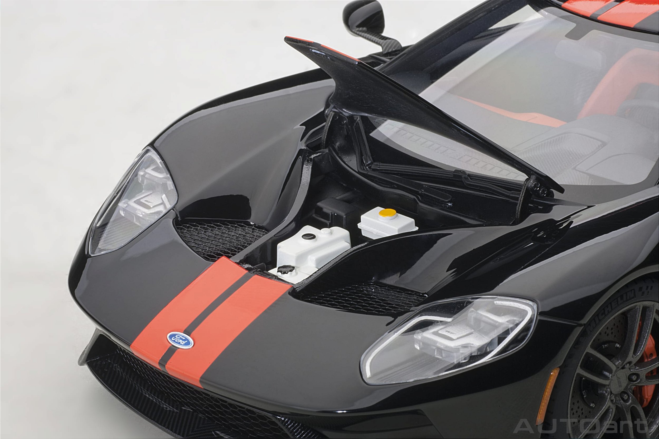 Ford GT 2017 1:18 Autoart Preto - 19 anos! Loja on-line de