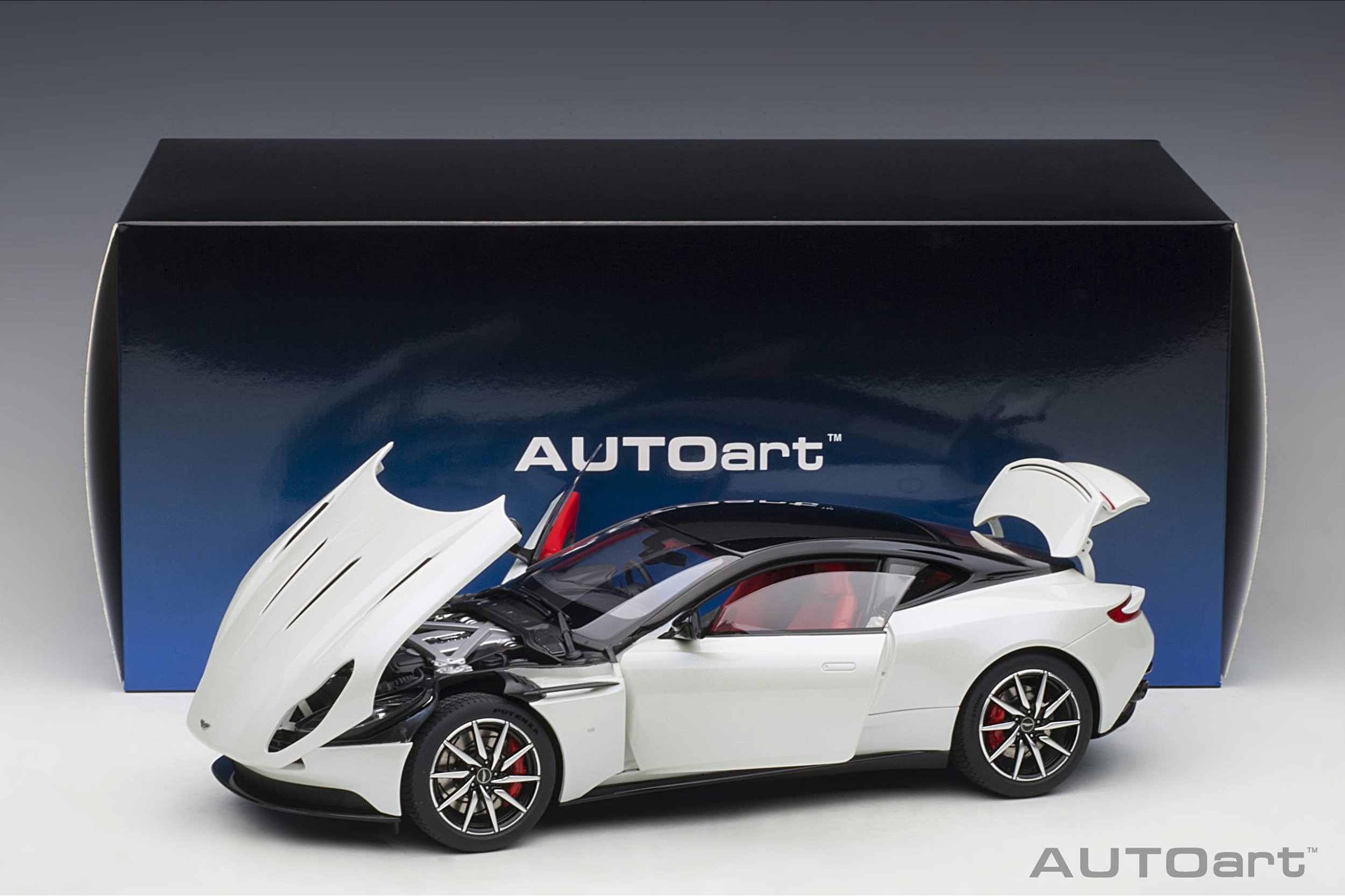 AUTOart Aston Martin DB11 ホワイト 1/18 Aston Martin DB11 1:18 Autoart Branco - 19 anos! Loja on-line de