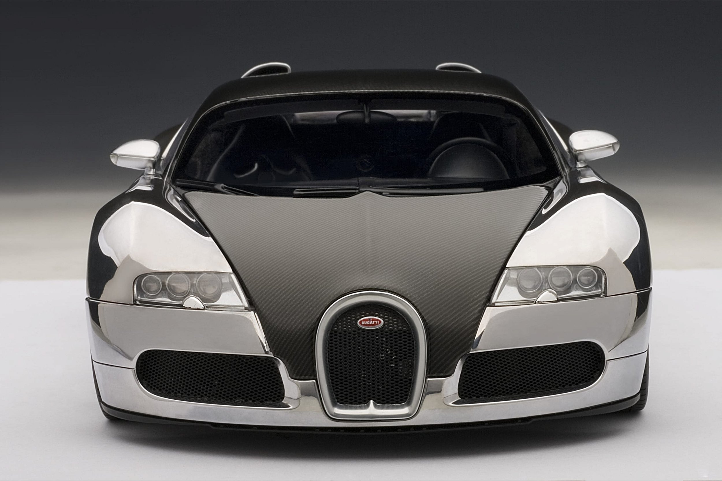 Bugatti Veyron 16.4 Pur Sang Aluminum Autoart 1:18 - 19 anos! Loja