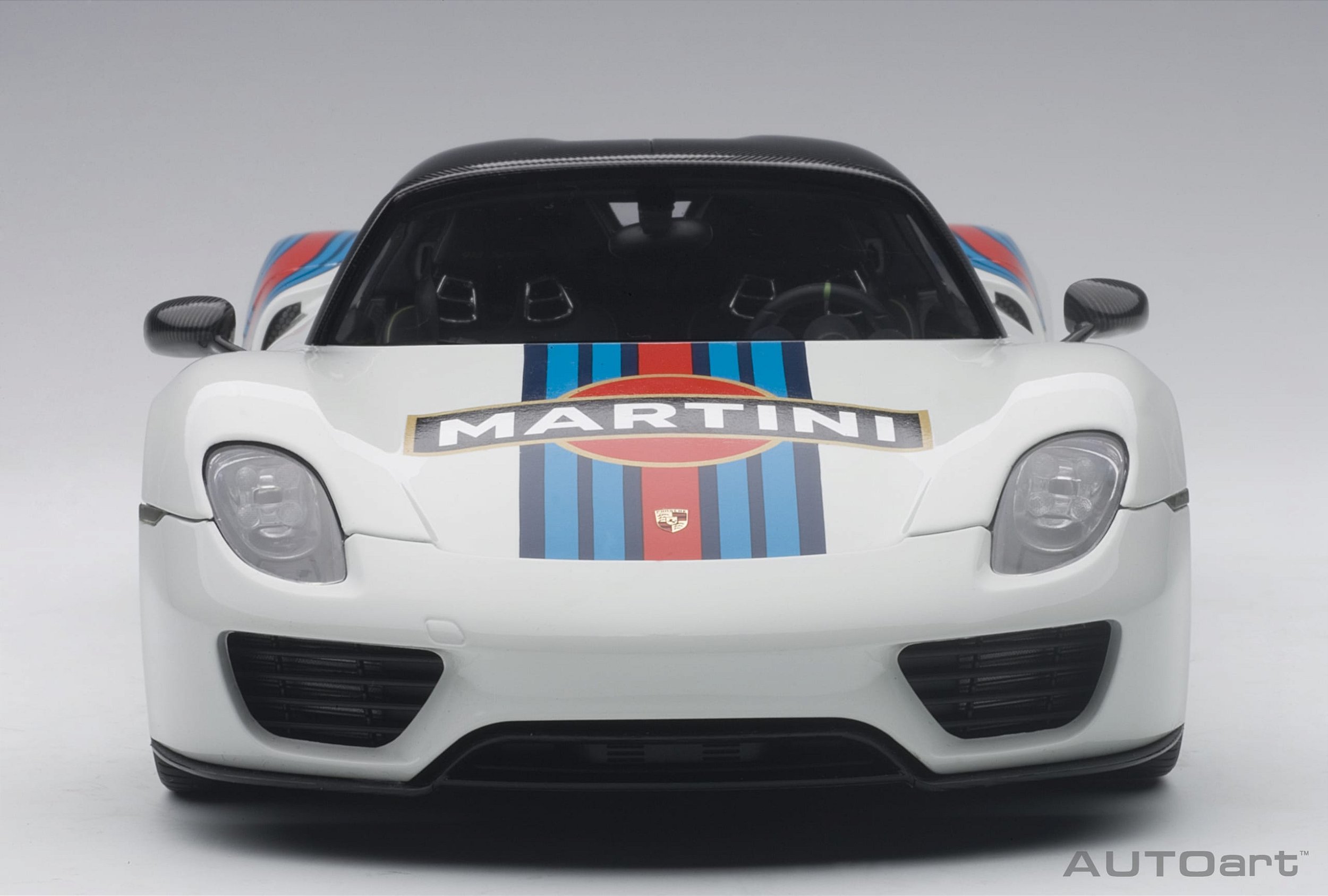 Porsche 918 Spyder Weissach Package Martini Autoart 1:18 - 19 anos