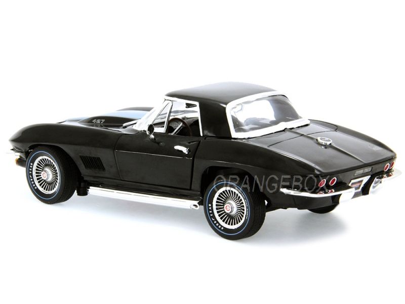 1:18 VOITURE MONDE 1963 CHEVROLET CORVETTE Z06 COUPE MCACN Blanc EUR
