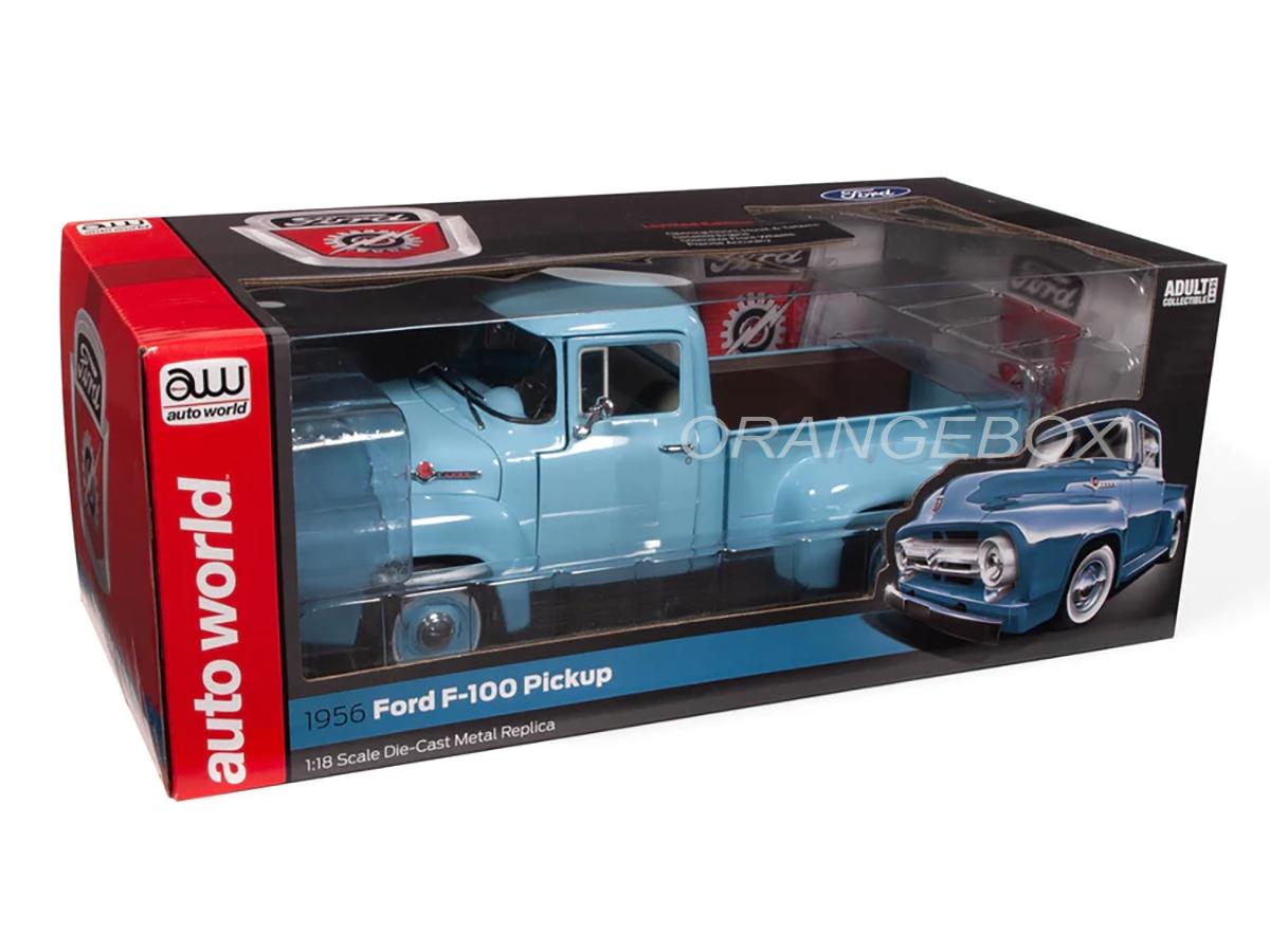 ミニカー FORD F-100PICKUP 1956 Ford F-100 Pick-Up 1956 1:18 Autoworld - 19 anos! Loja on