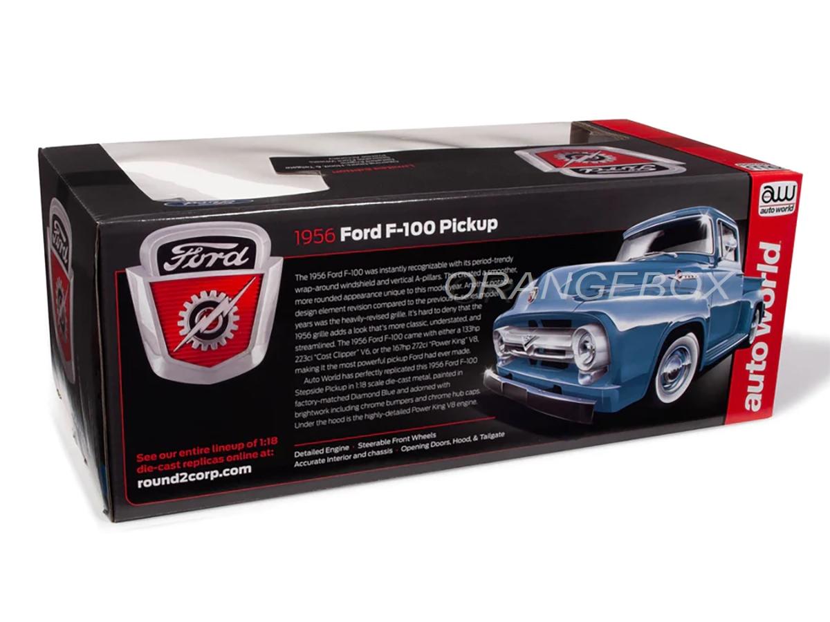 Ford F-100 Pick-Up 1956 1:18 Autoworld - 19 anos! Loja on
