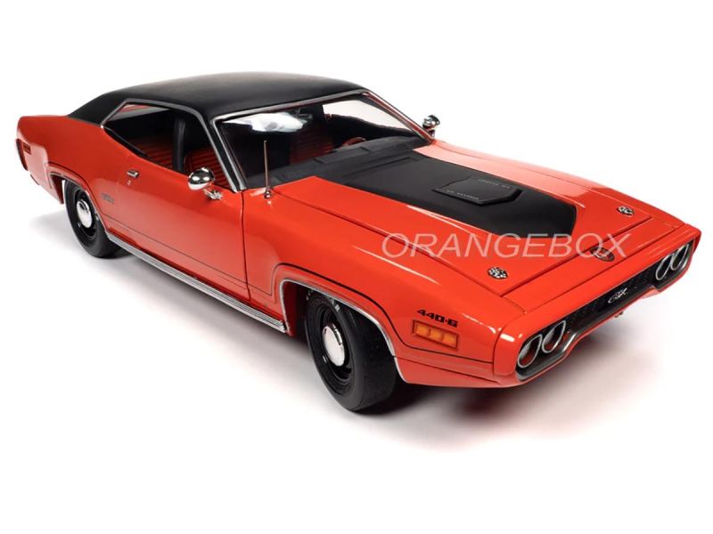 Plymouth GTX 1971 – AutoWorld – Echelle 1/18 – Miniature Neuve