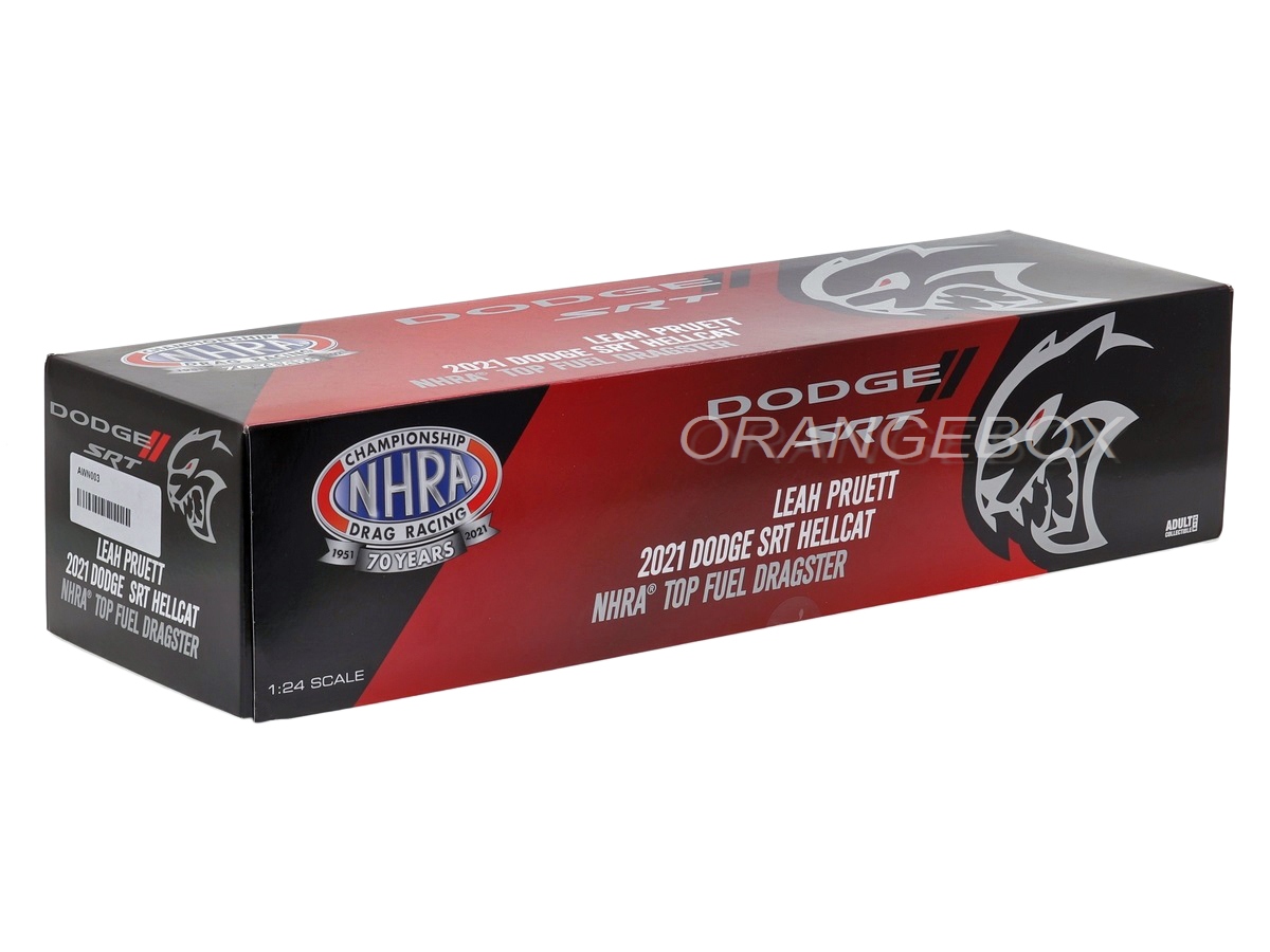 Dodge Charger SRT Hellcat 2021 NHRA Top Fuel Dragster 1:24