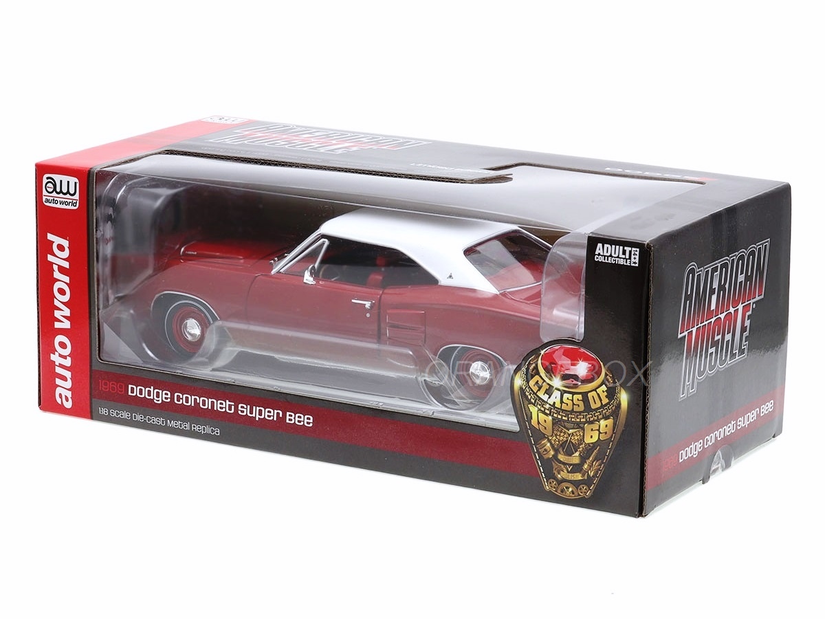 Dodge Super Bee Hardtop 1969 Class of 1969 1:18 Autoworld - 19