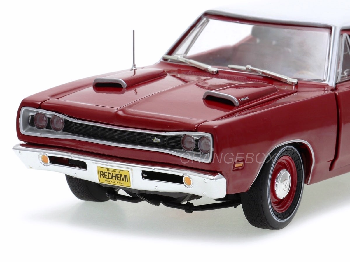 1969 DODGE SUPER BEE 1/18スケールミニカー Dodge Super Bee Hardtop 1969 Class of 1969 1:18 Autoworld - 19