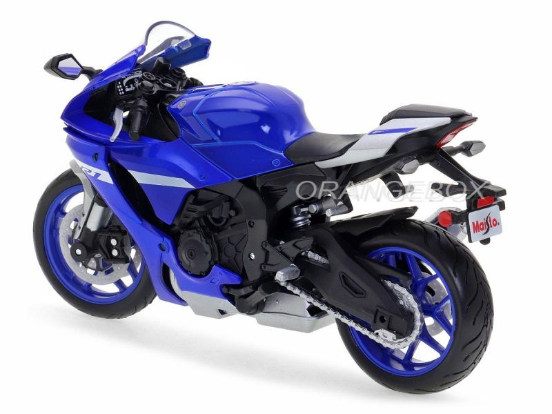 Yamaha YZF-R1 2021 1:12 Maisto Azul - 20 anos! Loja on-line de miniaturas colecionáveis Yamaha YZF-R1 2021 1:12 Maisto Azul - 20 anos! Loja on-line de miniaturas colecionáveis