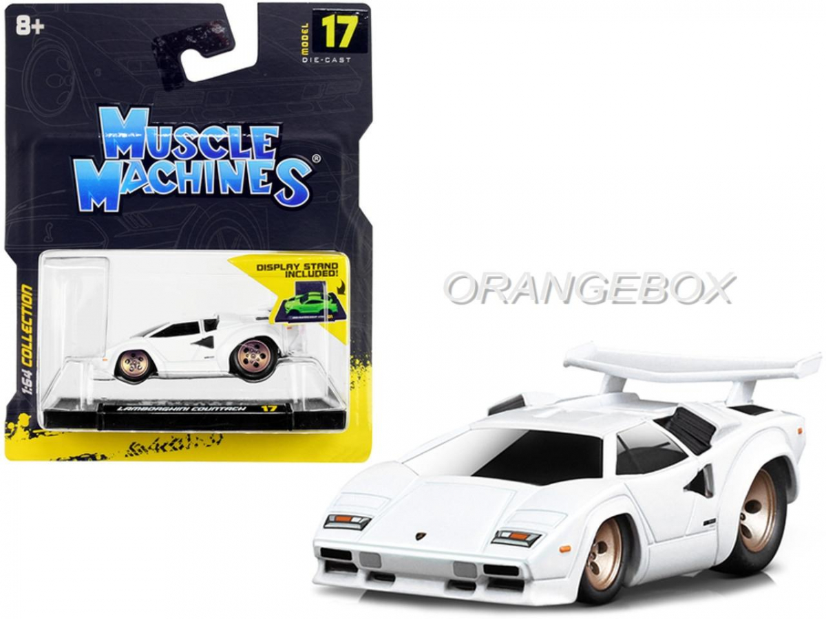 Lamborghini Countach 1:64 Maisto Muscle Machines - 19 anos! Loja