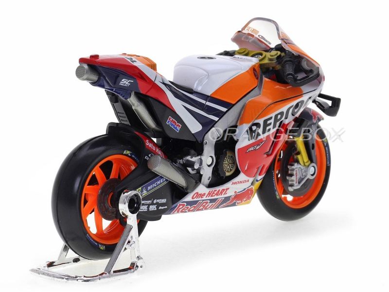 Maisto M36372M REPSOL Honda RC2 13V Marquez #93 2021 - Moto 1:18 Moulée Sous Pression Ultra Détaillée