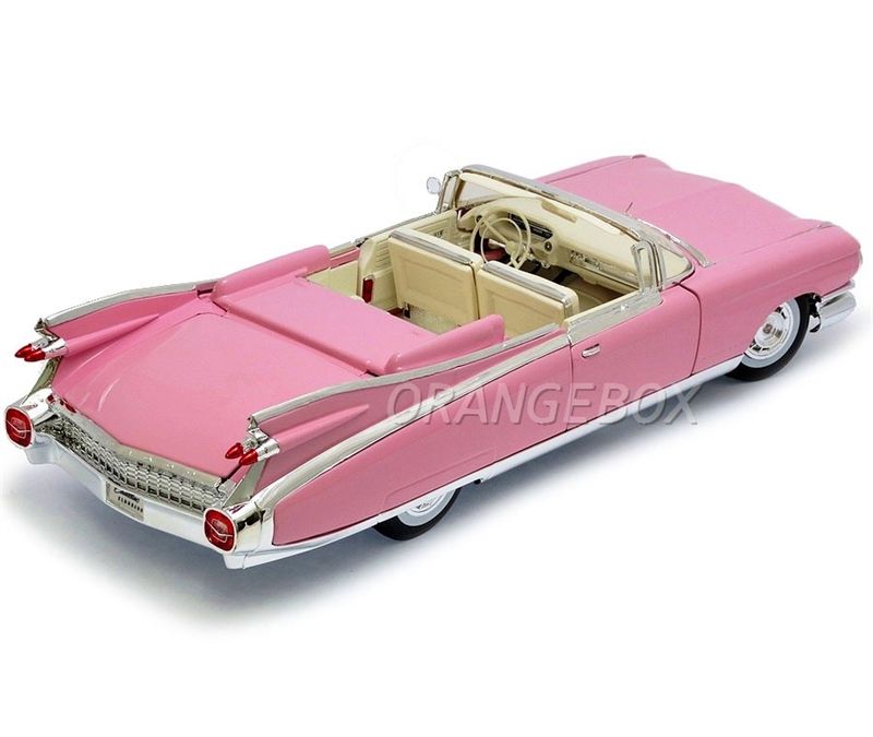 Cadillac Eldorado Biarritz 1959 1:18 Maisto Premiere Edition Rosa