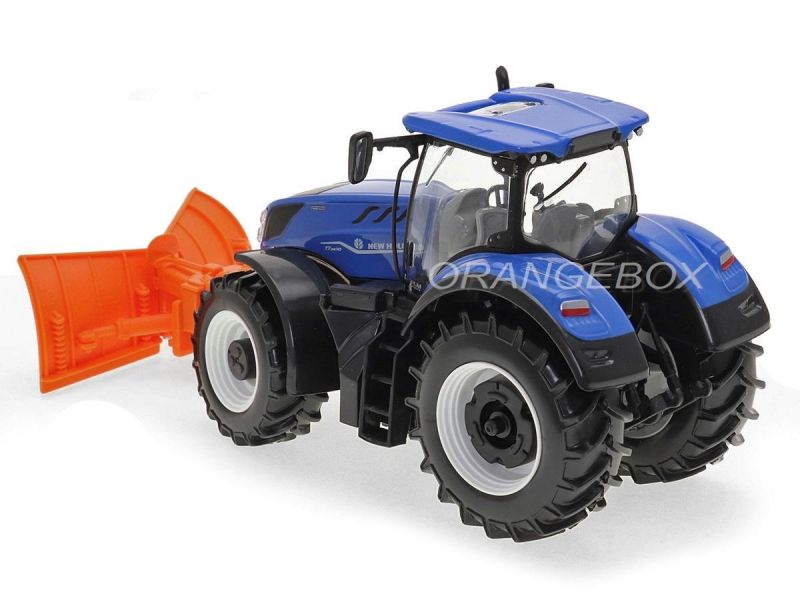 Tracteur Miniature Bburago 1/32 New Holland T7.315 - Modèle Agricole