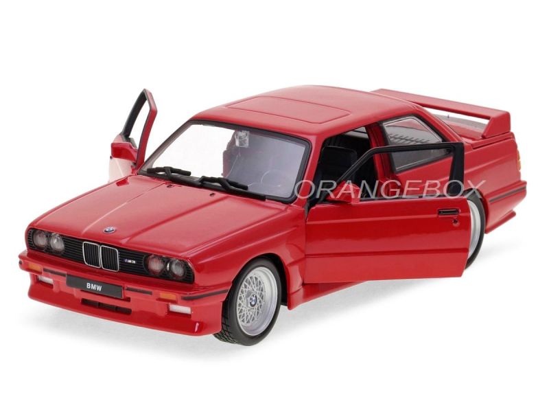 BMW M3 (E30) 1988 Bburago 1:24 Vermelho - 19 anos! Loja on-line de
