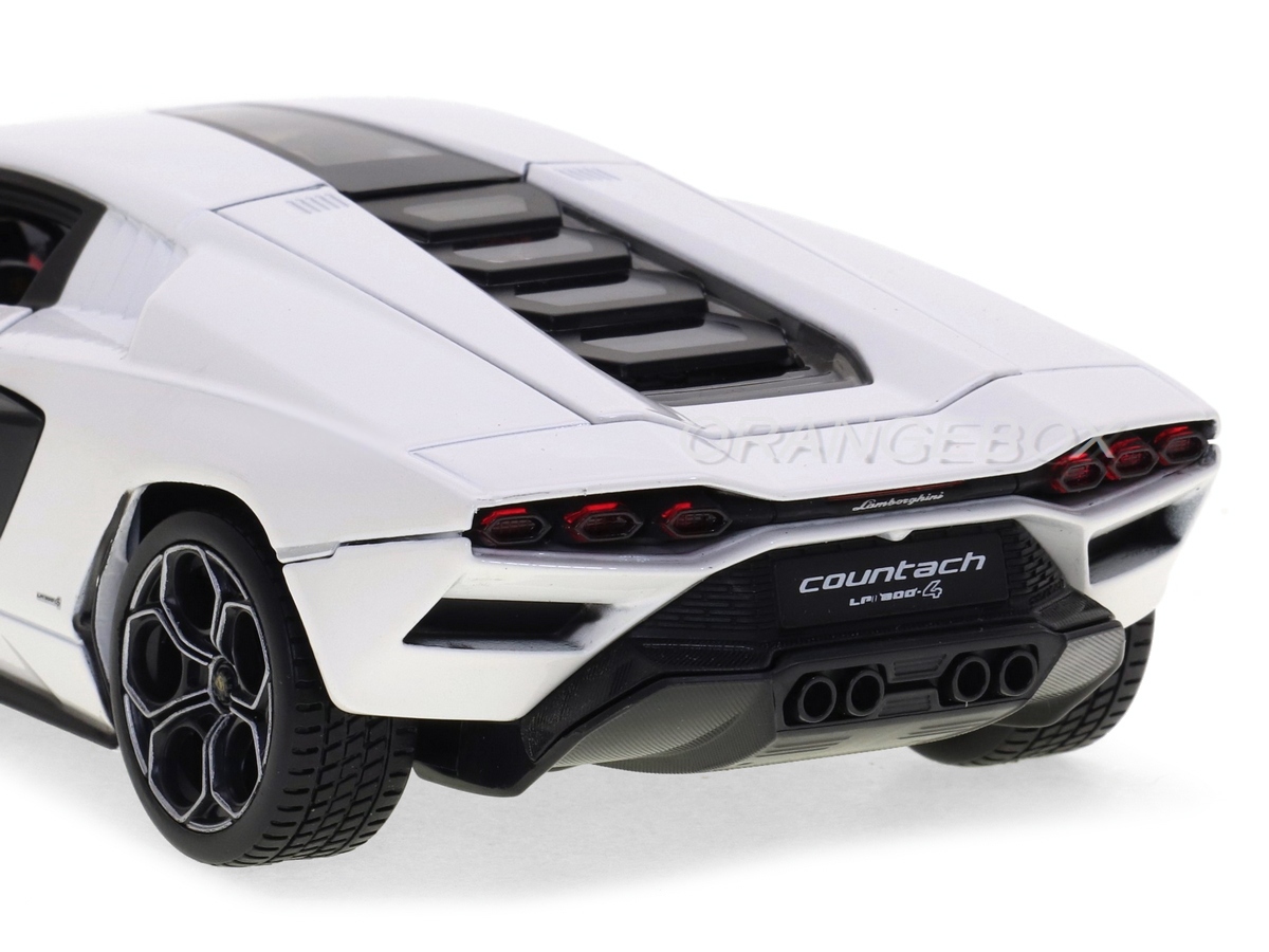 BURAGO 3037 Scale 1/18 | LAMBORGHINI COUNTACH LP5000S 1998 BLACK