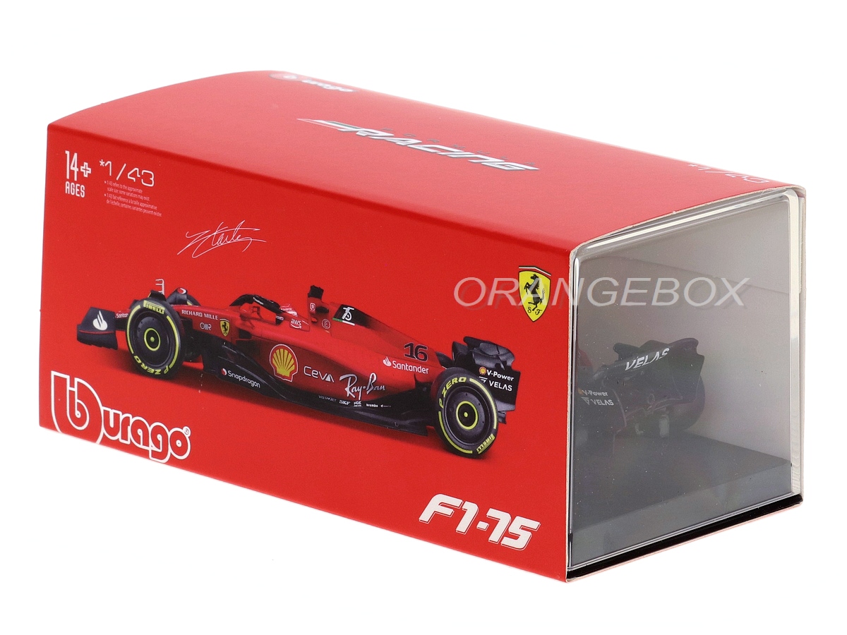 F1 Ferrari F1-75 Scuderia 2022 Charles Leclerc 1:43 Bburago +