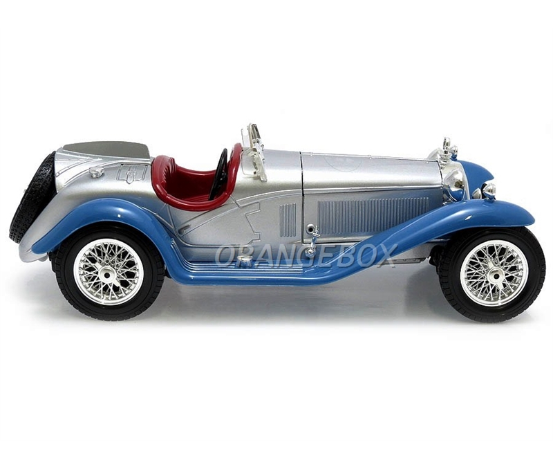 Alfa Romeo 1932 8C 2300 Spider Touring 1:18 Bburago Prata - 20