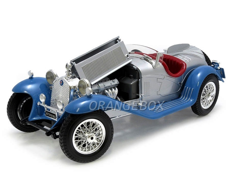 Modèle Réduit Alfa Romeo 2300 Spider 1932 - Échelle 1:18 - Marque Bburago - Occasion