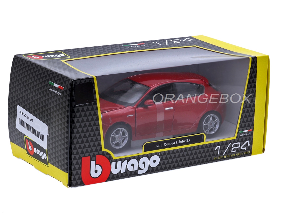 Alfa Romeo Giulietta ラジコン Alfa Romeo Giulietta Bburago 1:24 Vermelho - 20 anos! Loja on-line