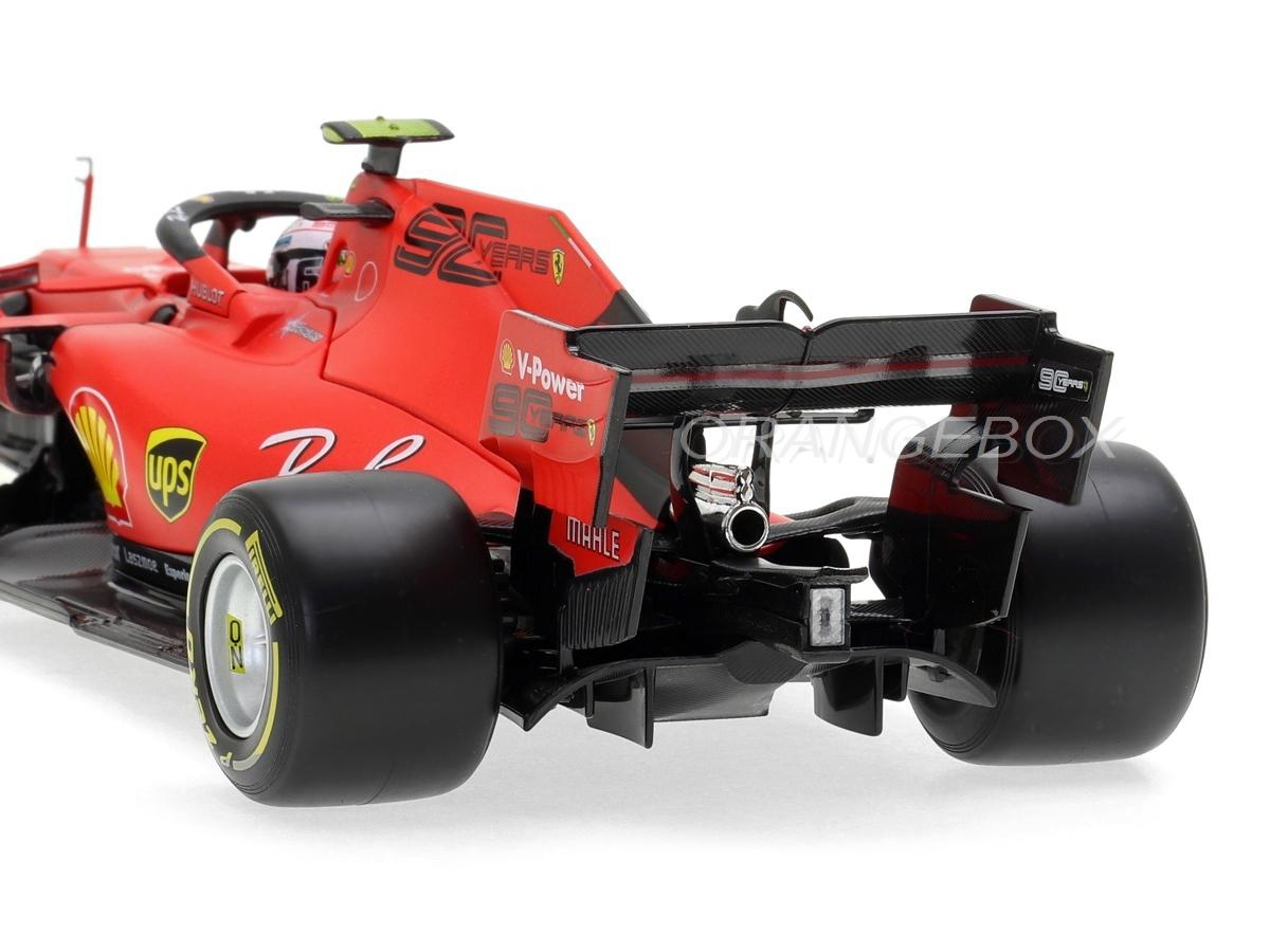 Fórmula 1 Ferrari SF90 Charles Leclerc Edição Especial Vencedor GP