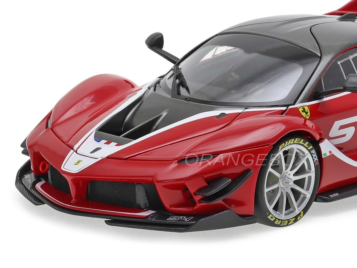 Ferrari FXX K Evo 54 Michael Luzich 1:18 Bburago Vermelho - 20
