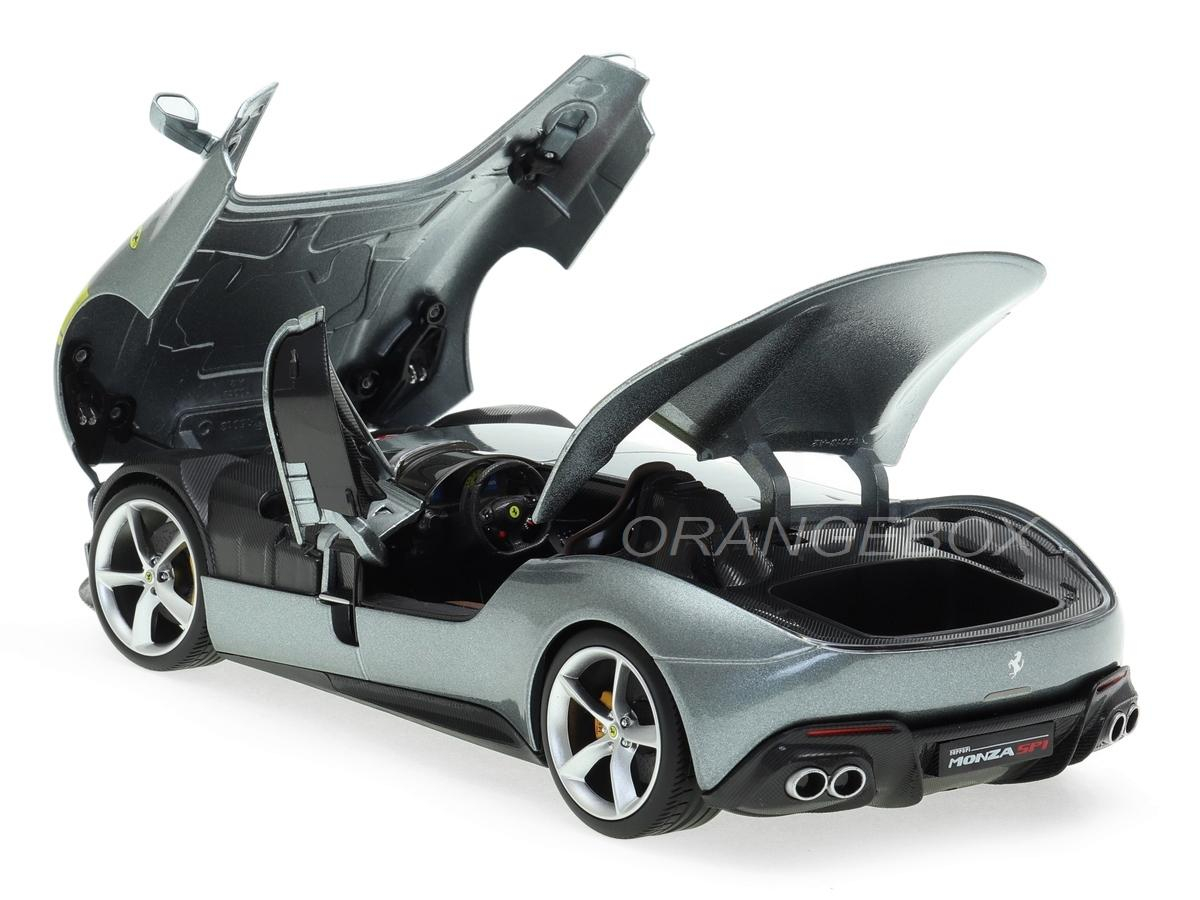 自動車 BBR 1/18 Ferrari Monza SP1 l grey Ferrari Monza SP1 1:18 Bburago - 19 anos! Loja on-line de