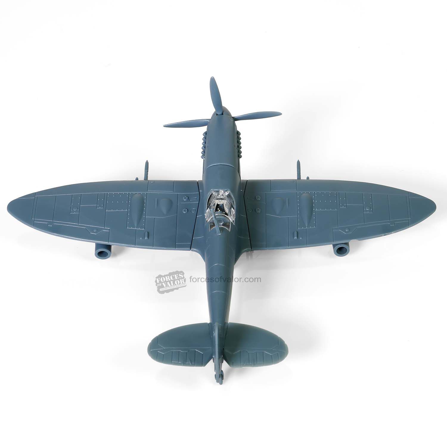 Model Kit Avião U.K Spitfire MK. IX (Grã-Bretanha 1942) 1:72