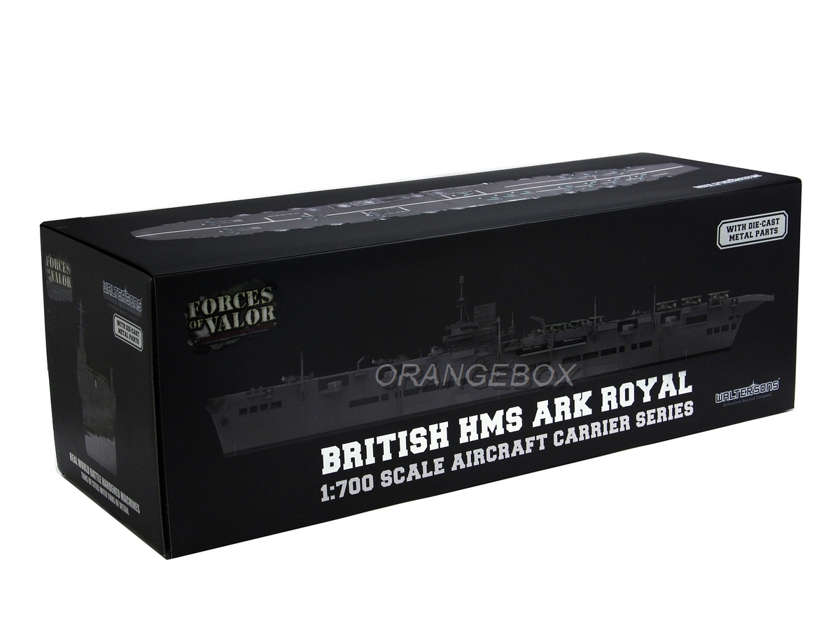 Navio Porta Aviões British HMS Ark Royal Aircraft Carrier (Noruega