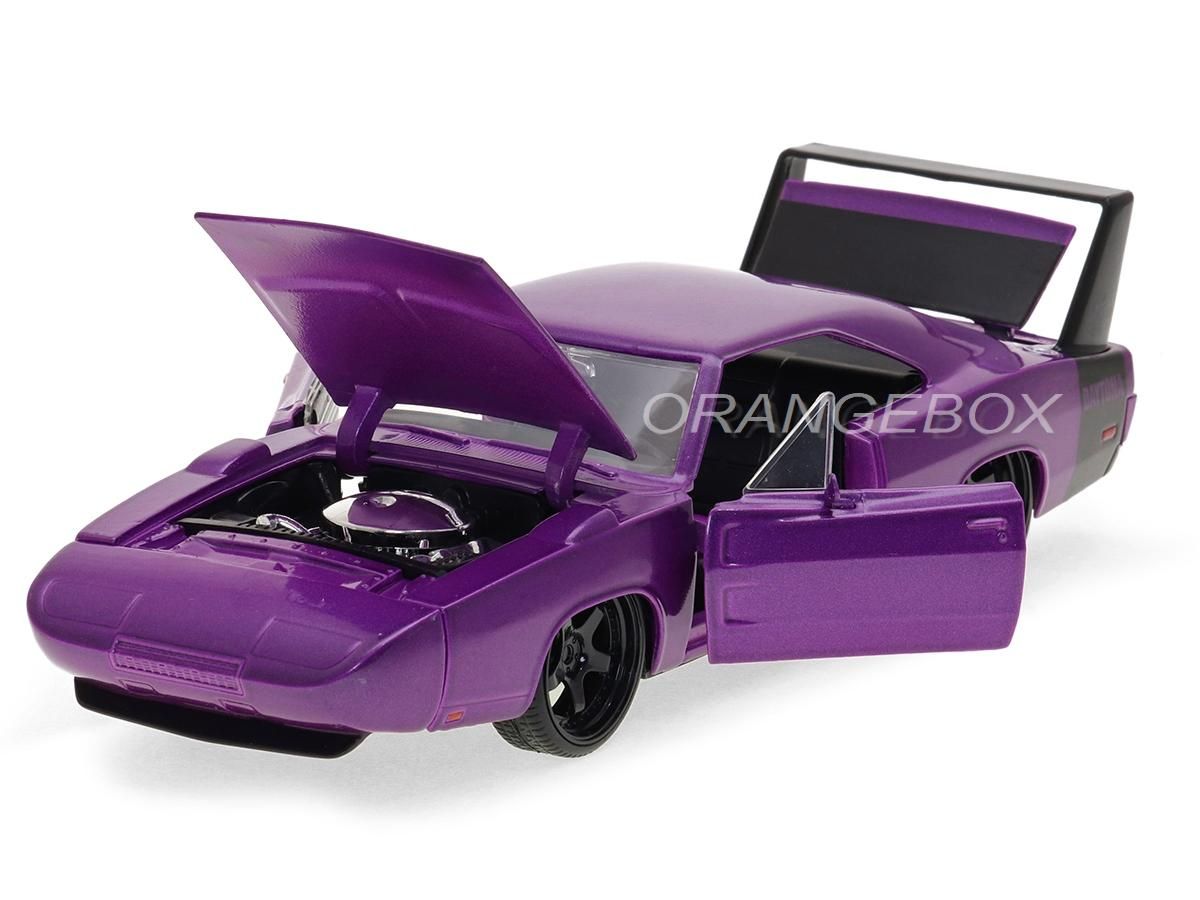 Dodge Charger Daytona 1969 Jada Toys 1:24 Purple - 19 anos! Loja