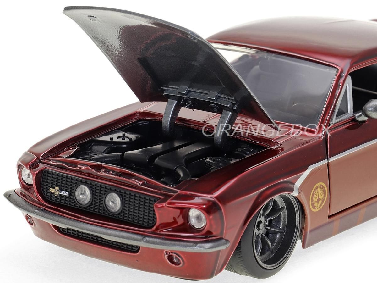 Ford Mustang Shelby GT-500 1967 Guardiões da Galáxia Jada Toys 1