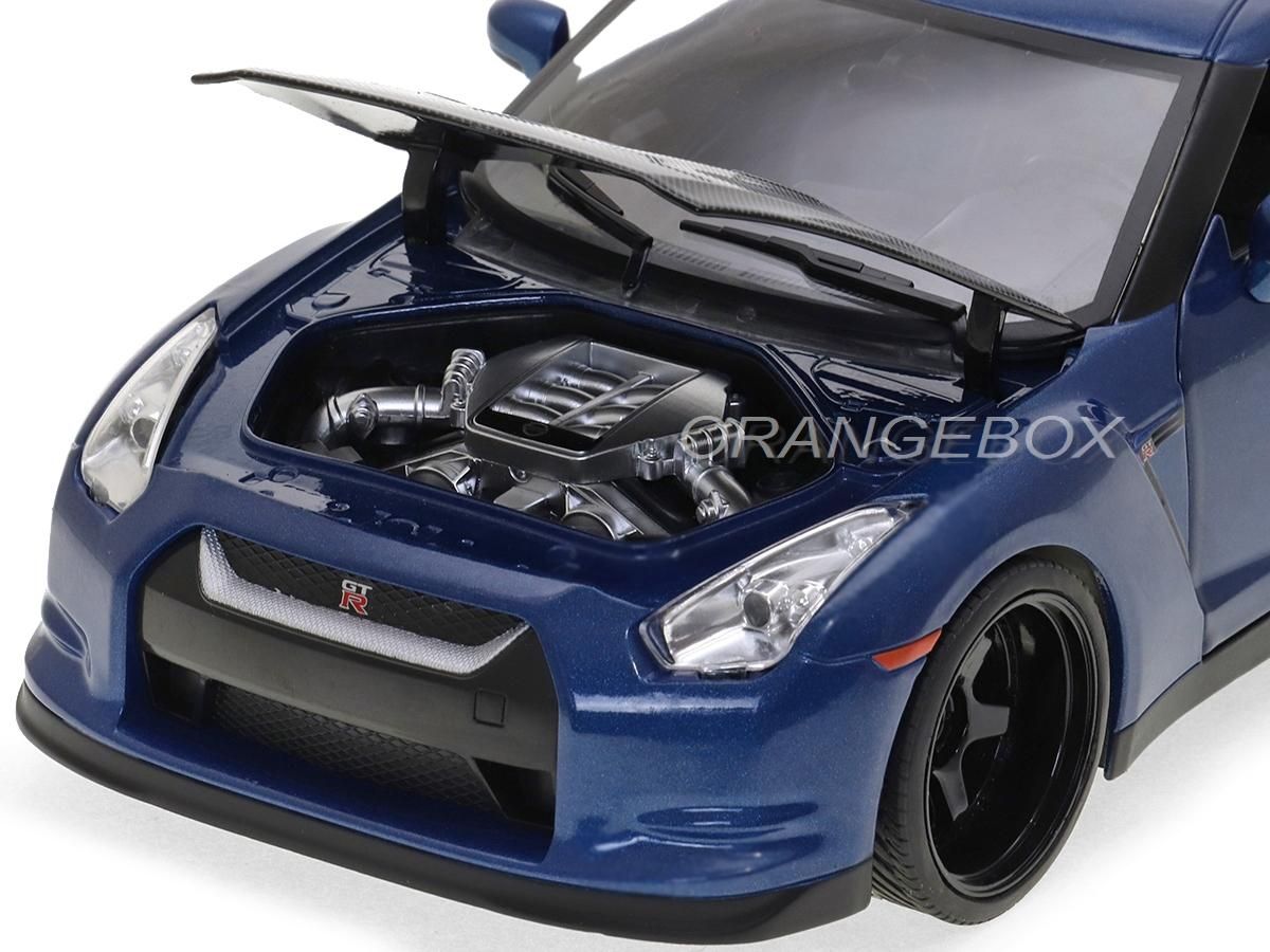 Nissan GT-R (R35) 2009 Velozes e Furiosos + Figura Brian Jada Toys