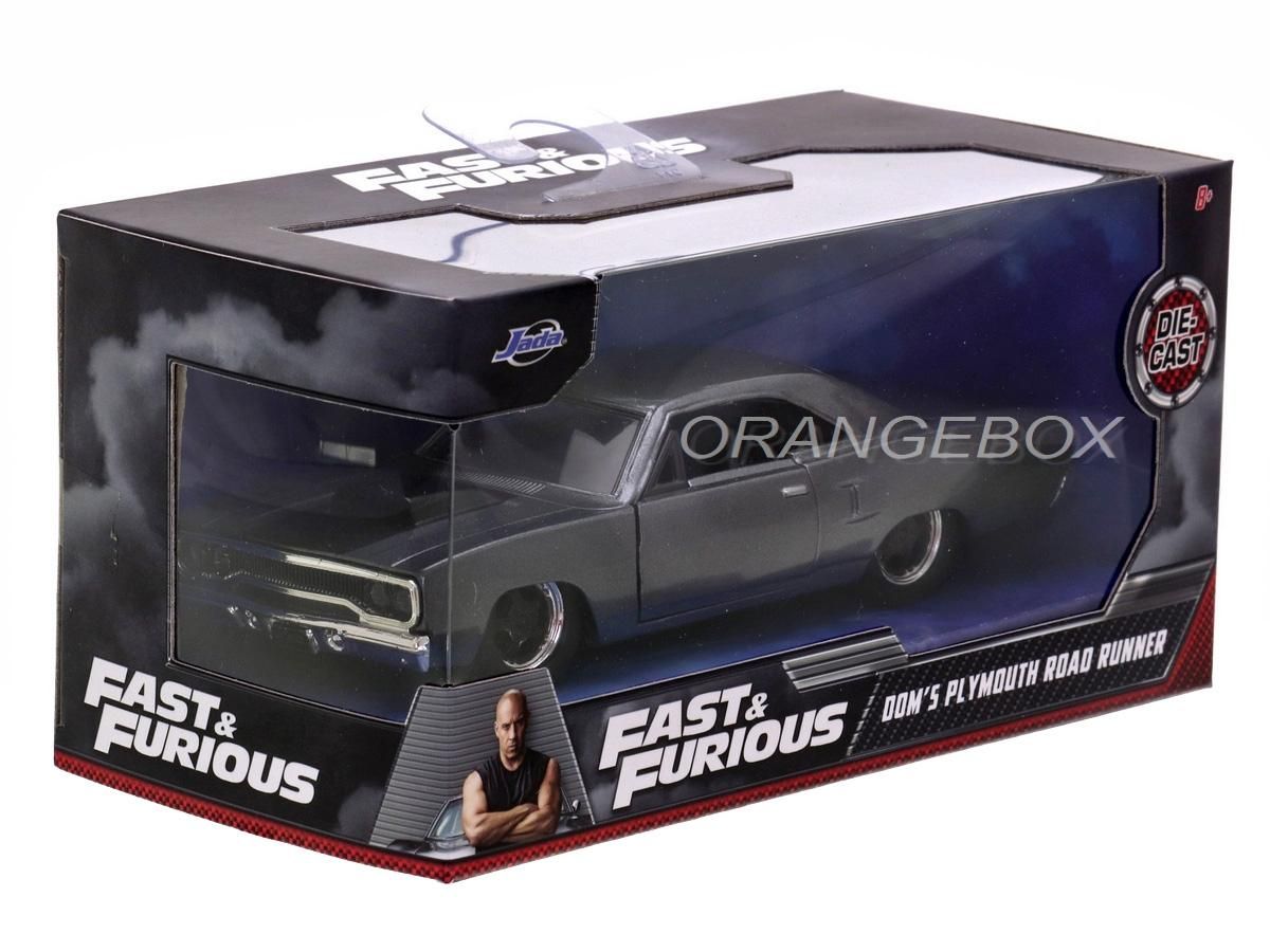Dom's Plymouth Road Runner 1970 Velozes e Furios Jada Toys 1:32