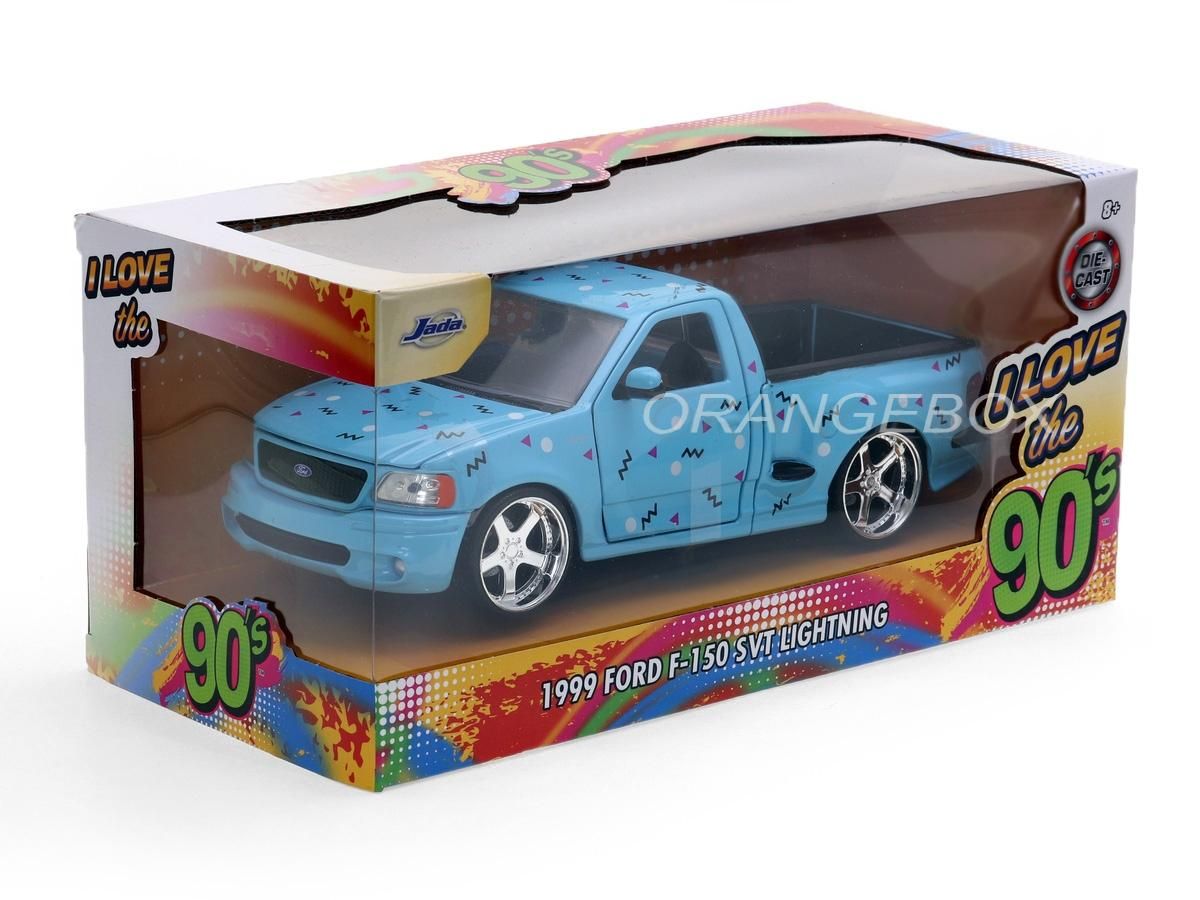 Ford F-150 1999 SVT Lightning Pick-Up I Love The 90's 1:24 Jada