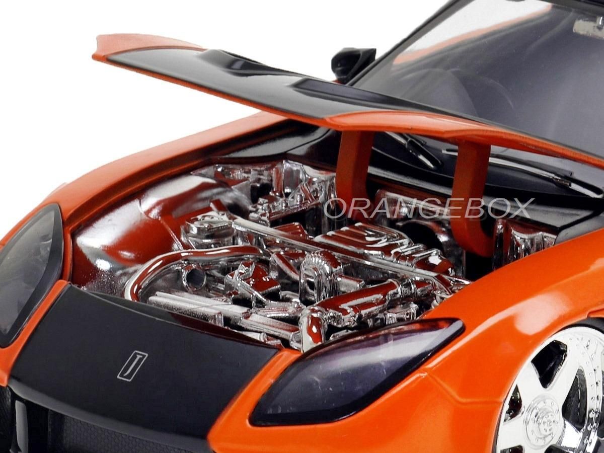 Mazda RX-7 1995 Velozes e Furiosos + Figura Han's Jada Toys 1:24