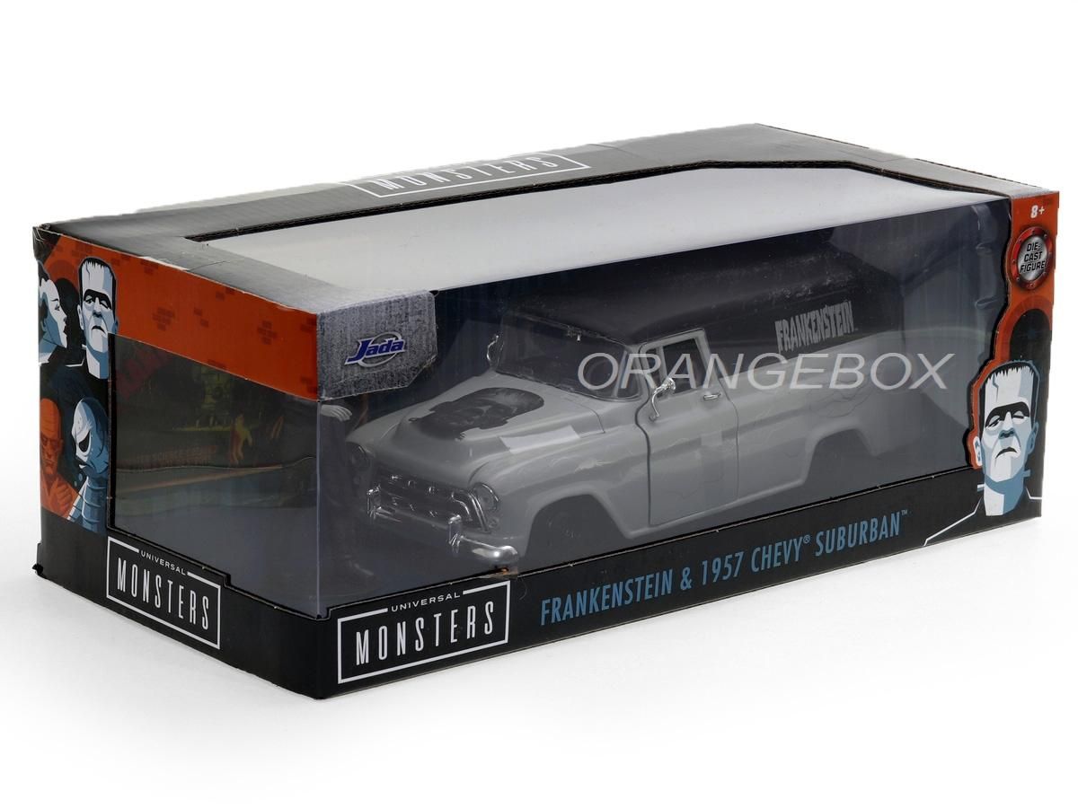 Chevrolet Suburban 1957 + Figura Frankenstein Universal Monsters 1