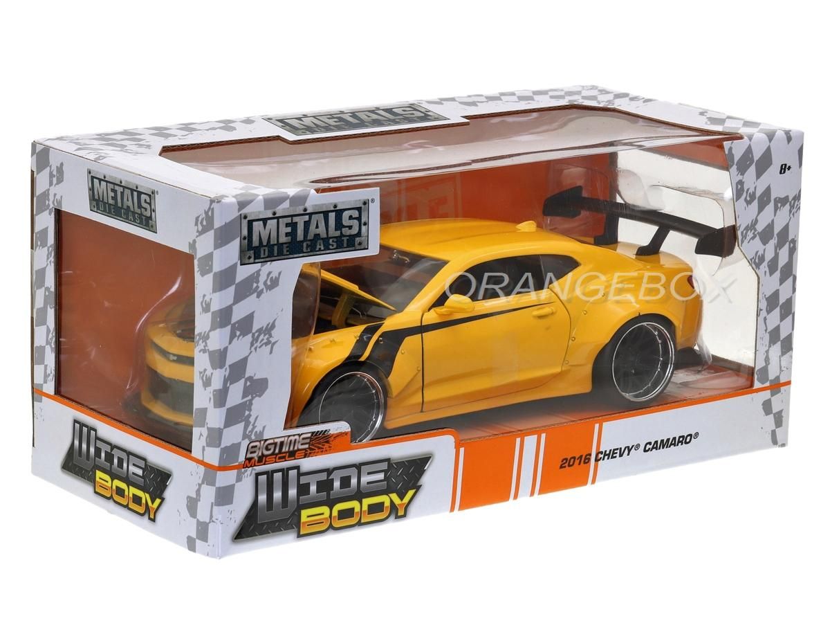 Chevrolet Camaro 2016 Bigtime Muscle Jada Toys 1:24 - 19 anos