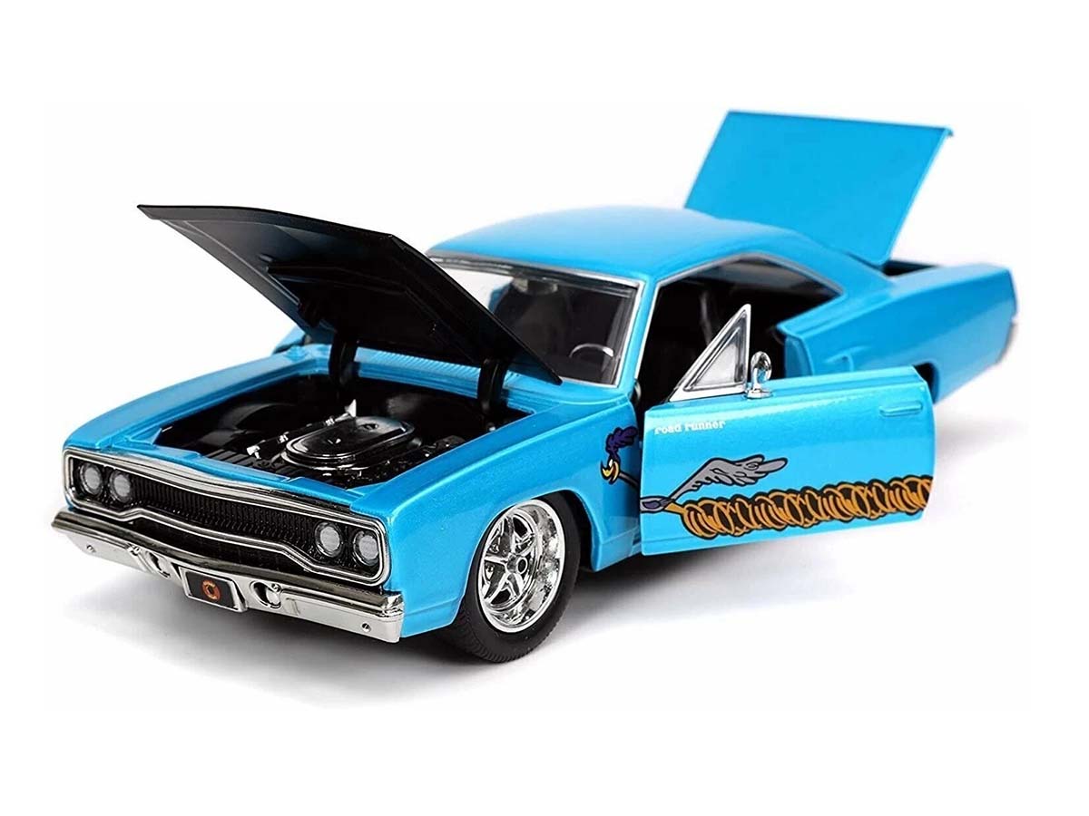 Plymouth Road Runner 1970 Looney Tunes Jada Toys 1:24 + Figura