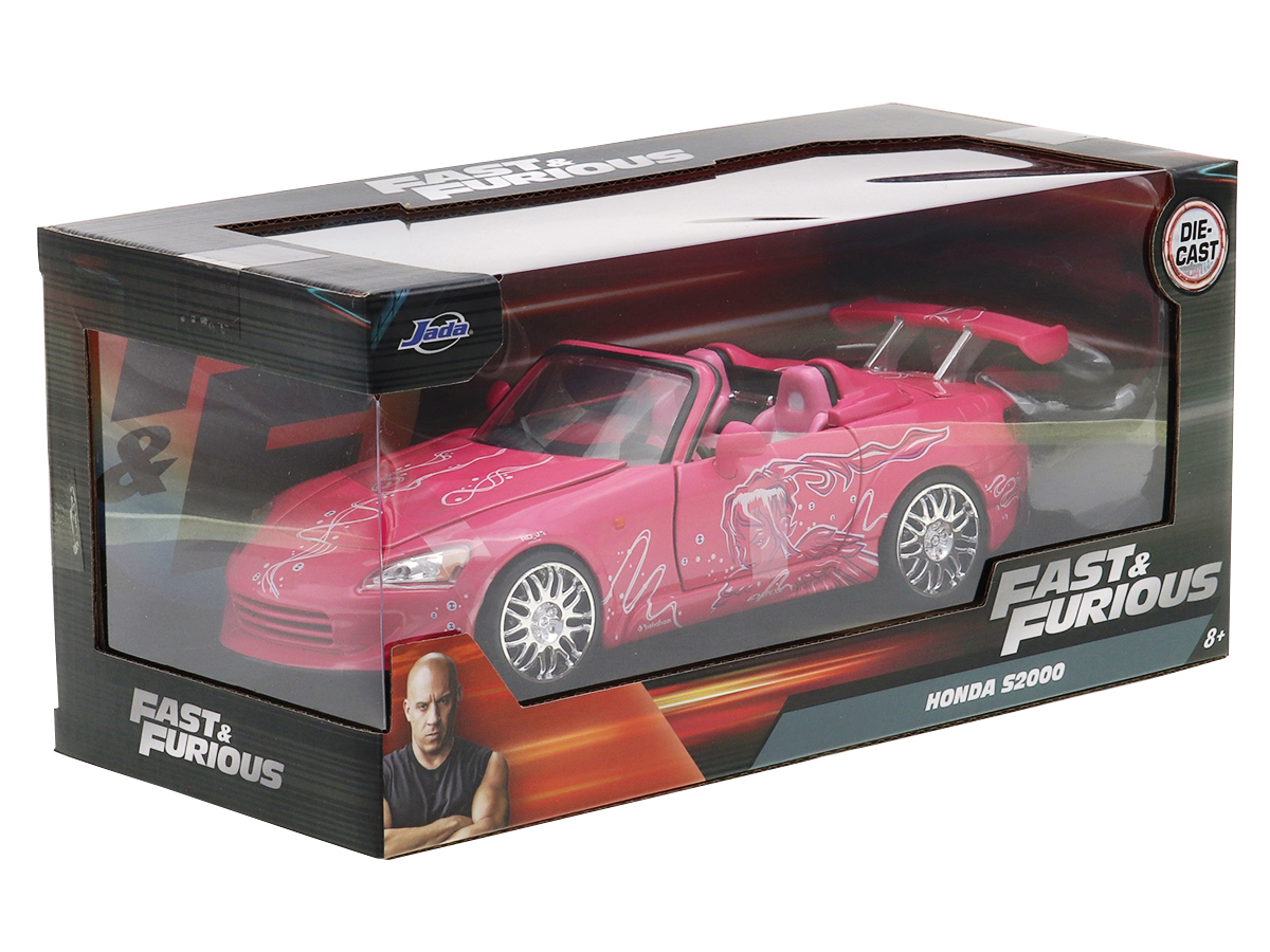 ミニカー FAST&FURIOUS Honda S2000 1/18 Suki's Honda S2000 2001 Pink Fast and Furious Velozes e Furiosos