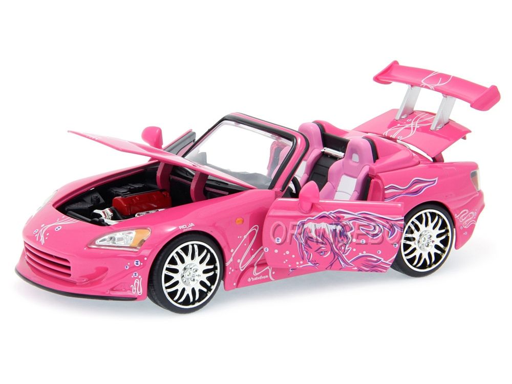 Sukis Honda S2000 2001 Pink Fast And Furious Velozes E Furiosos Jada Toys 124 17 Anos Loja