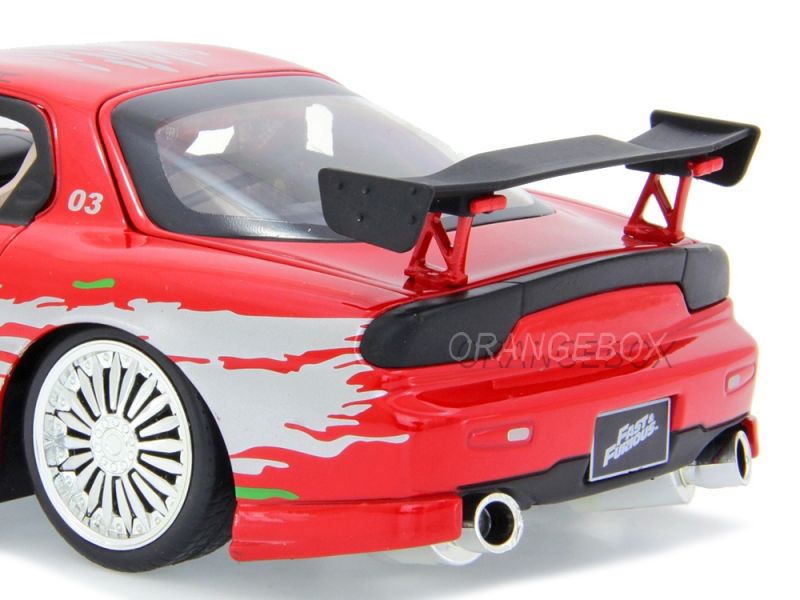 Miniature MAZDA RX-7 FAST AND FURIOUS 3 (2006) - HAN 1/32