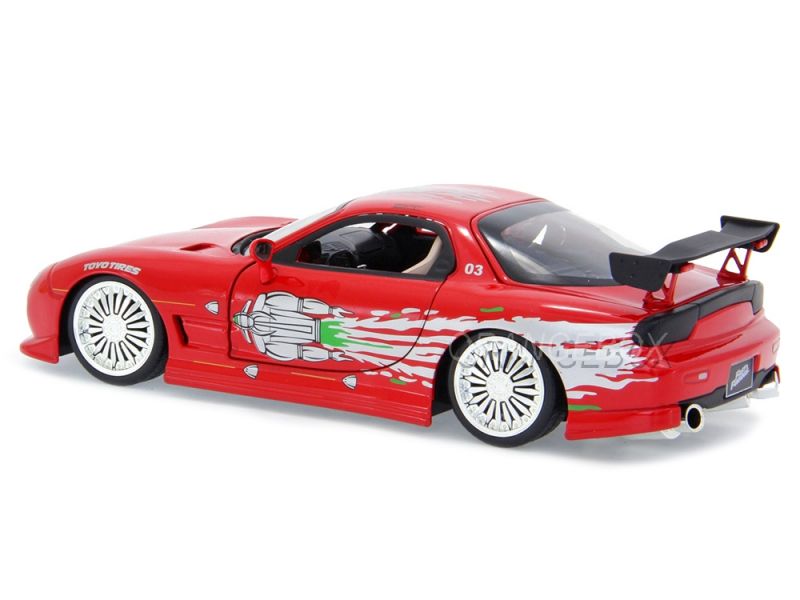 Jada Toys Fast & Furious 1995 Mazda RX-7 Rouge 1/24