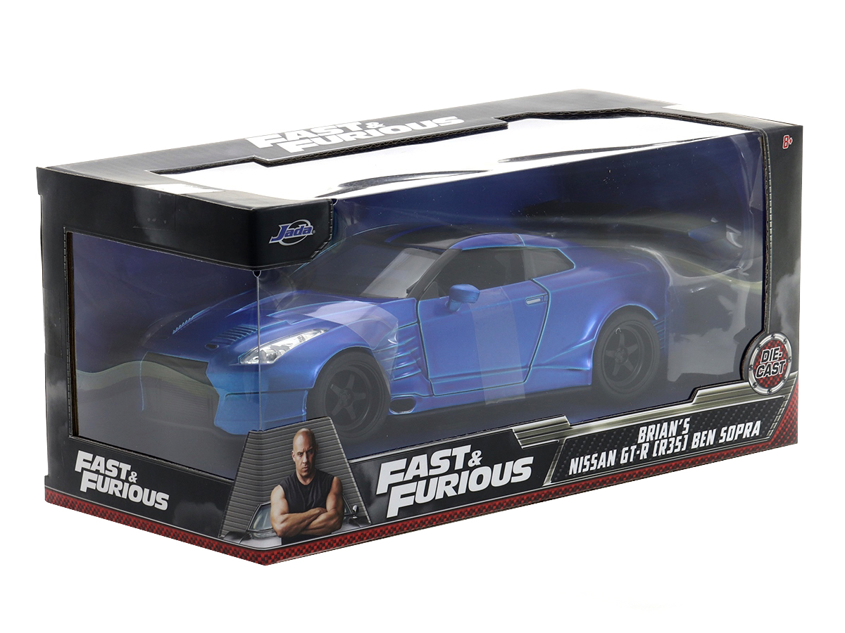 Brian's Nissan GTR R35 2009 Ben Sopra Fast & Furious Jada Toys 1