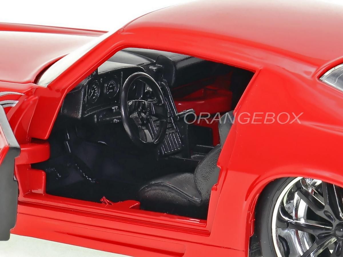 Chevrolet Camaro SS 1971 Big Time Muscle 1:24 Jada Toys Vermelho