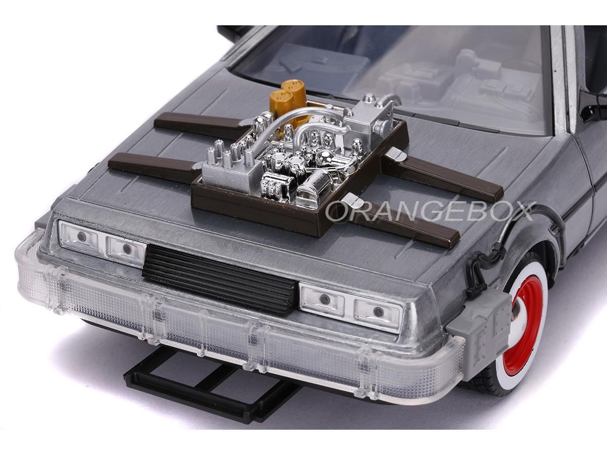 Delorean Back to The Future III Time Machine Jada Toys 1:24 (com