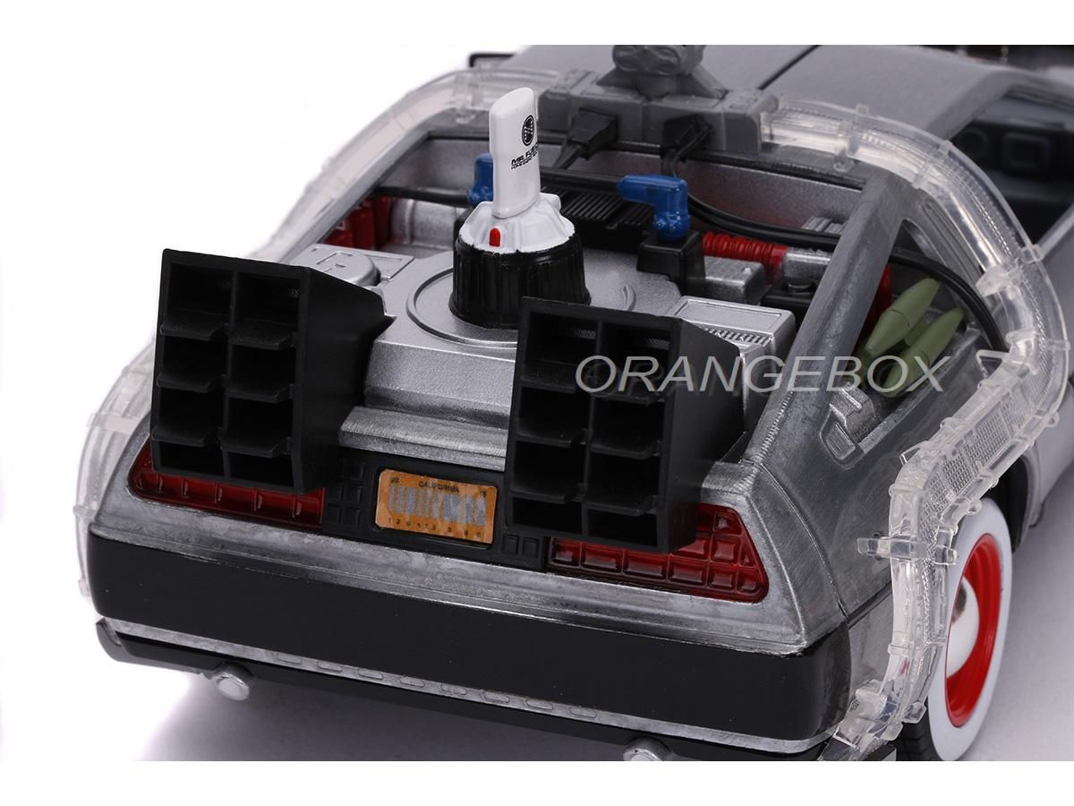 Delorean Back to The Future III Time Machine Jada Toys 1:24 (com