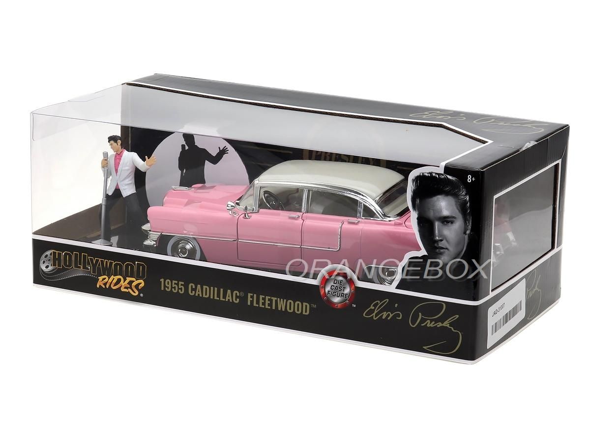 Cadillac Fleetwood 1955 Jada Toys 1:24 + Figura Elvis Presley - 20