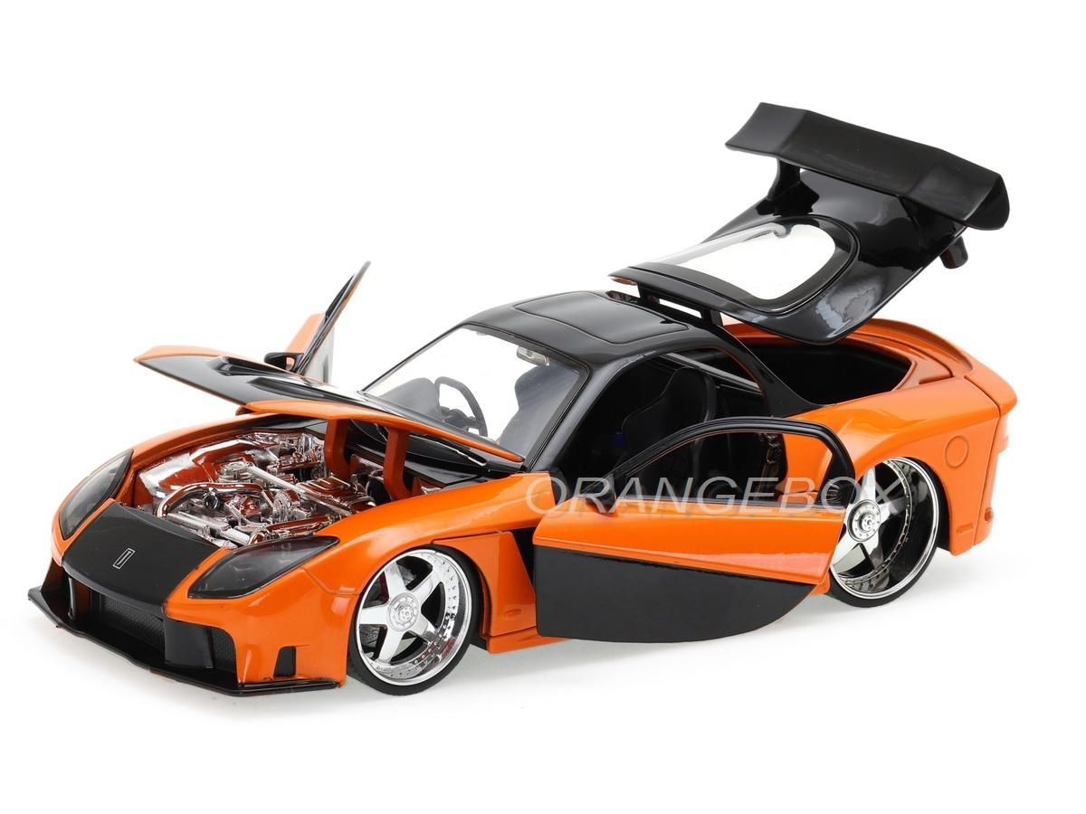 Han's Mazda RX-7 Velozes e Furiosos Jada Toys 1:24 - 20 anos! Loja